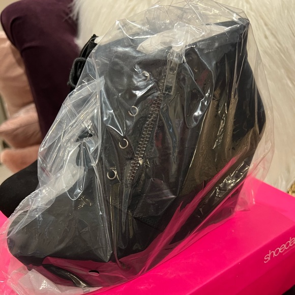 Nivera Platform Wedge Bootie black size 8 - Picture 3 of 6